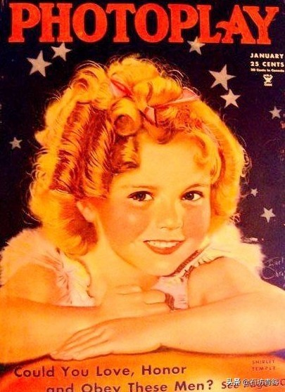 回看萌翻全球的秀兰·邓波儿的杂志封面 释放可爱的