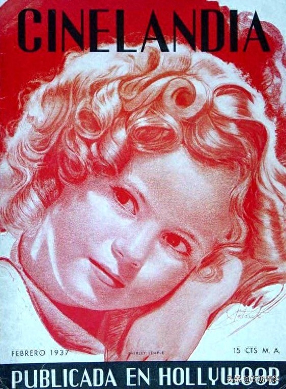 回看萌翻全球的秀兰·邓波儿的杂志封面 释放可爱的