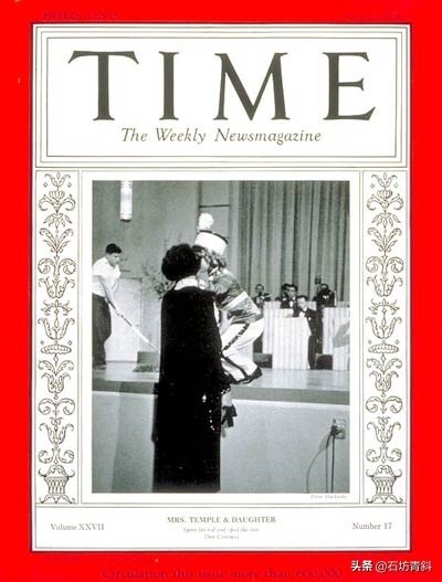 回看萌翻全球的秀兰·邓波儿的杂志封面 释放可爱的