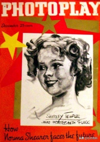 回看萌翻全球的秀兰·邓波儿的杂志封面 释放可爱的