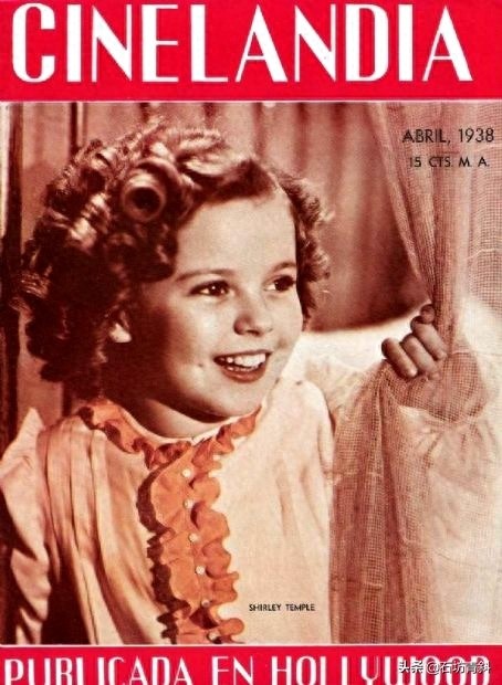 回看萌翻全球的秀兰·邓波儿的杂志封面 释放可爱的