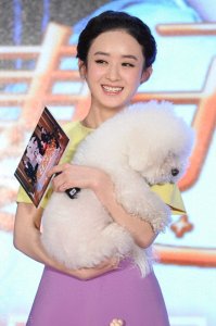 ​名人旧照赏析：赵丽颖