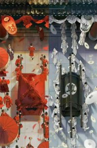 ​惊心动魄！新娘红嫁衣惊险车祸！