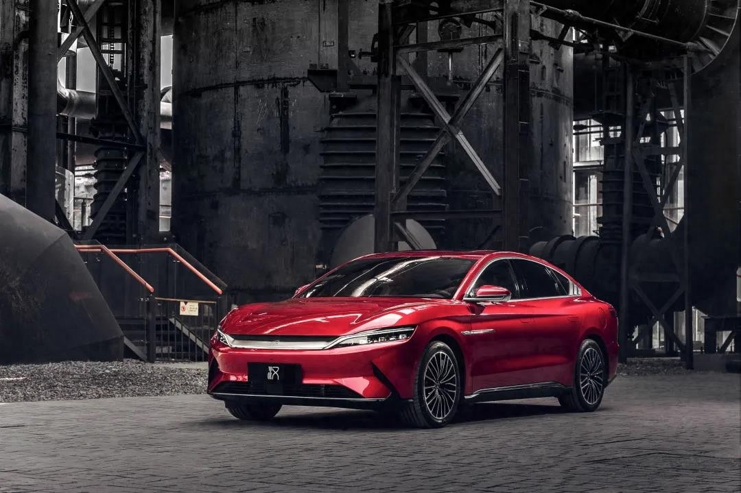 比亚迪汉高清美图来袭！喜欢中国风的人，可以忘掉特斯拉了