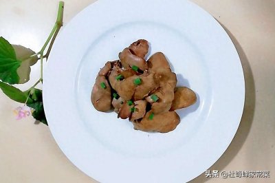 ​家常卤鸡肝，浓香爽口，做法简单，1分钟就学会