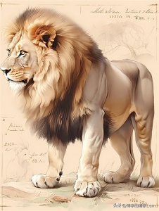 ​世界八大狮子种类，有的已经灭绝。