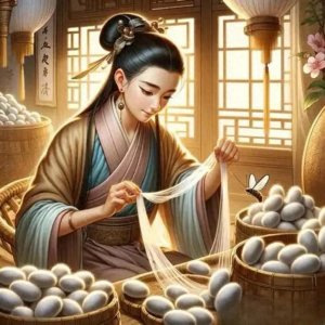 ​嫘祖：从“蚕女”到丝绸女神的幽默传奇