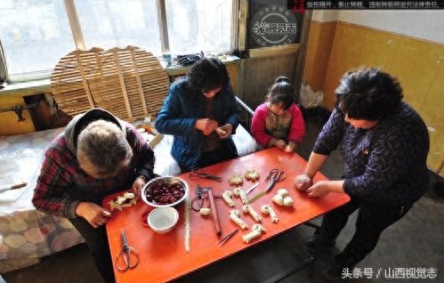 “非遗”：春节临近定襄面塑年味足