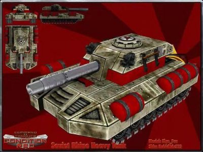 ​红色警戒单位介绍——犀牛坦克，一个单位撑起一个游戏