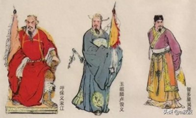 ​「珍藏」《水浒传》中108将的图谱与排名