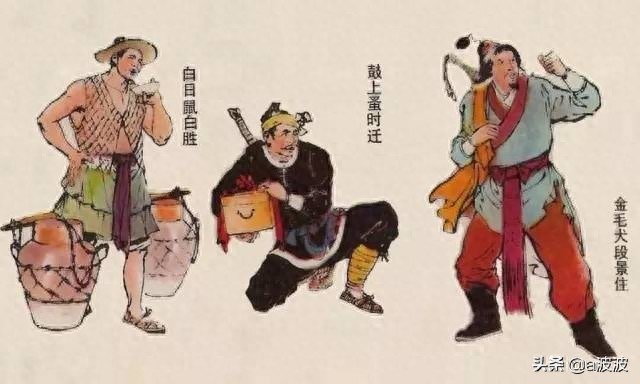 「珍藏」《水浒传》中108将的图谱与排名