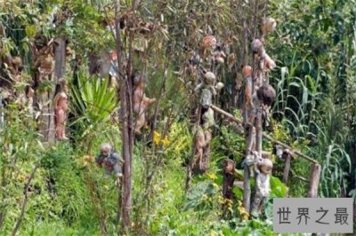 ​世界十大诡异的地方 地下墓穴全是骷髅，娃娃岛你敢去吗