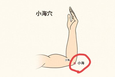 ​神奇小海穴，人称肘痛穴，舒筋利节止痛主治肘关节疼痛，值得了解