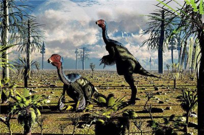 ​尾羽龙：长有羽毛奇异小型恐龙（外表和鸟类相像）